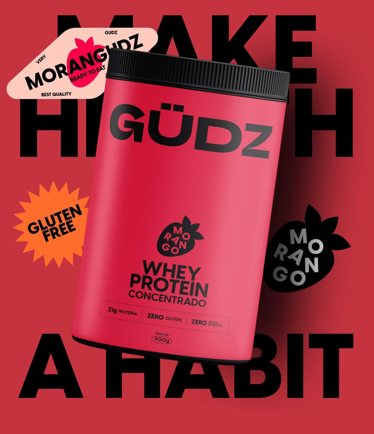 Whey Protein Concentrado 900G