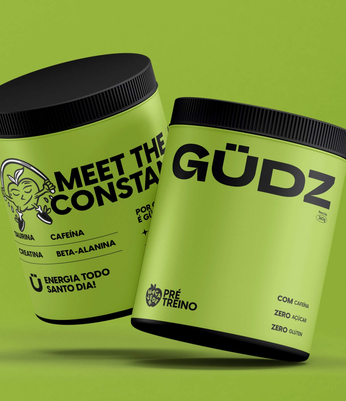 Pré Treino 360G Maça Verde