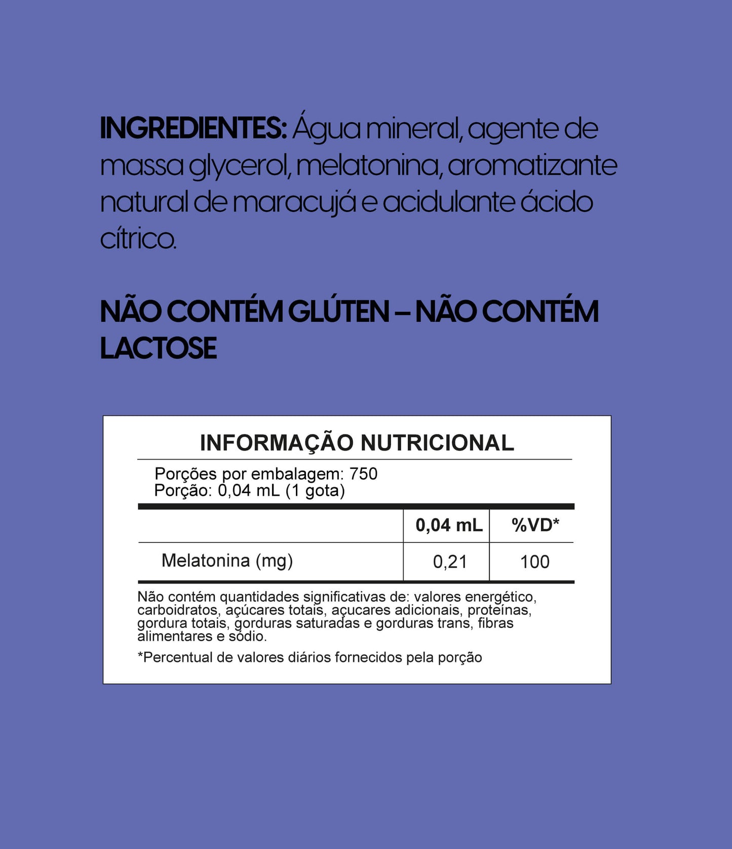 GudzNite Melatonina 30ml - Maracujá